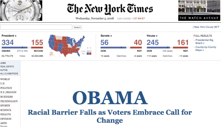 New York Times > 5.11.2008