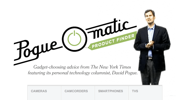 New York Times > PogueOmatic