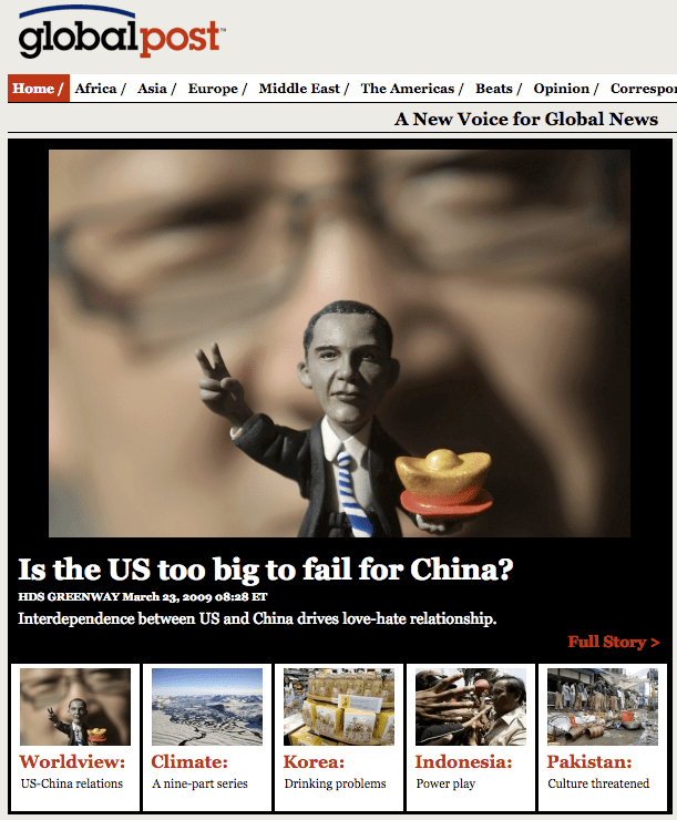 Global Post > 23.03.2009 > Homepage