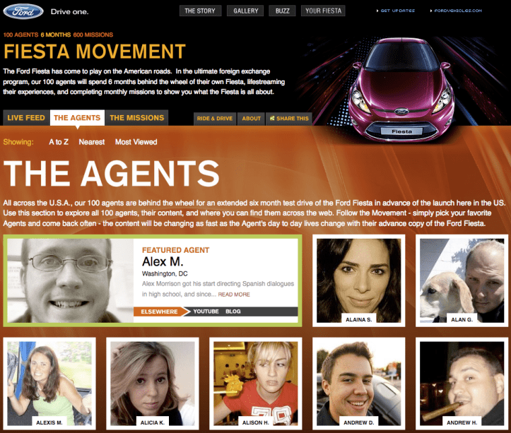 Ford > Fiesta Movement > homepage