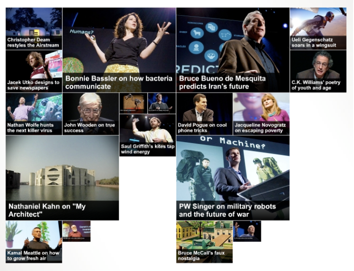 TED > Homepage > Visual summary