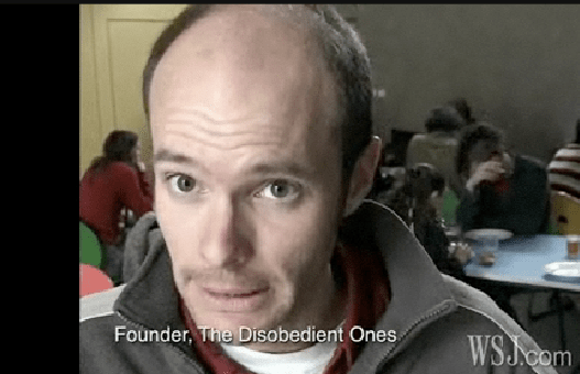 Wall Street Journal > Protesters training