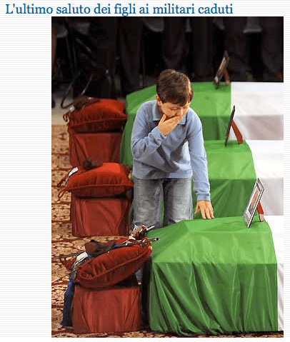 Martin Fortunato saluta suo padre (da La Stampa)