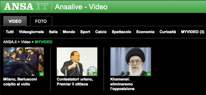 ANSA > Myvideo ANSA > Myvideo