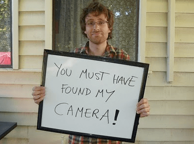 DAMNCOOLPICS > How to avoid losing your camera