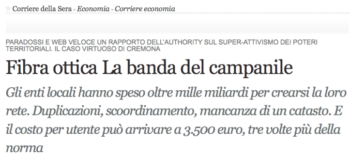 CORRIERE_22_03_2010_Fibra_ottica_online