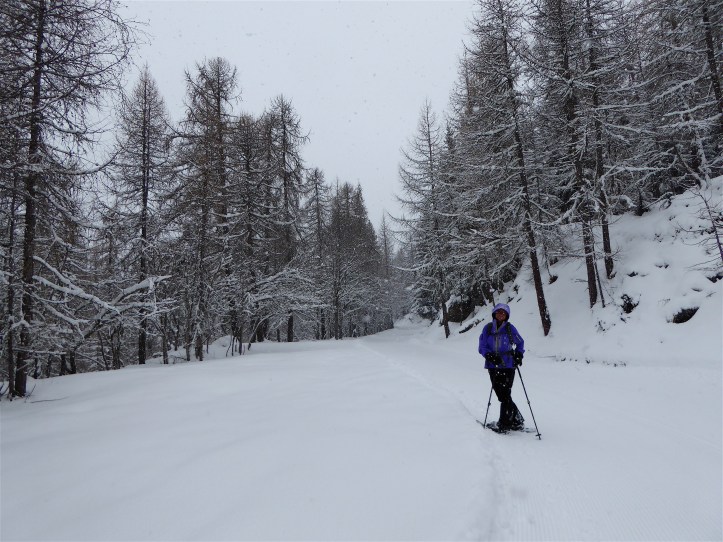 sulla strada sopra La Magdeleine 
