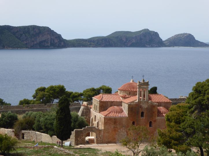 La chiesa (ex moschea) nel Niokastro di Navarino