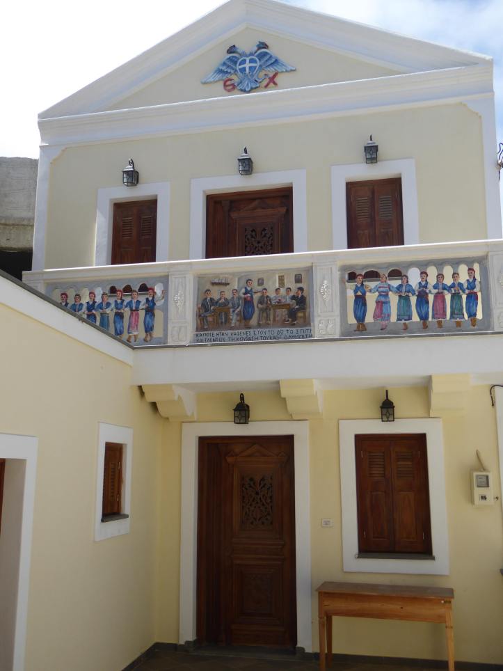 Olympos (Karpathos): casa, non chiesa