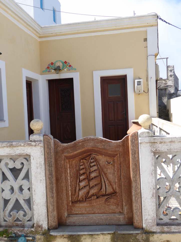 Olympos (Karpathos): particolare di ingresso