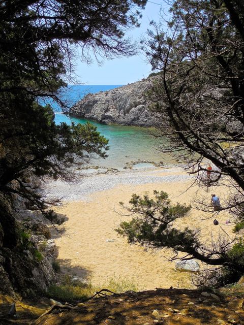La spiaggia di Glossa