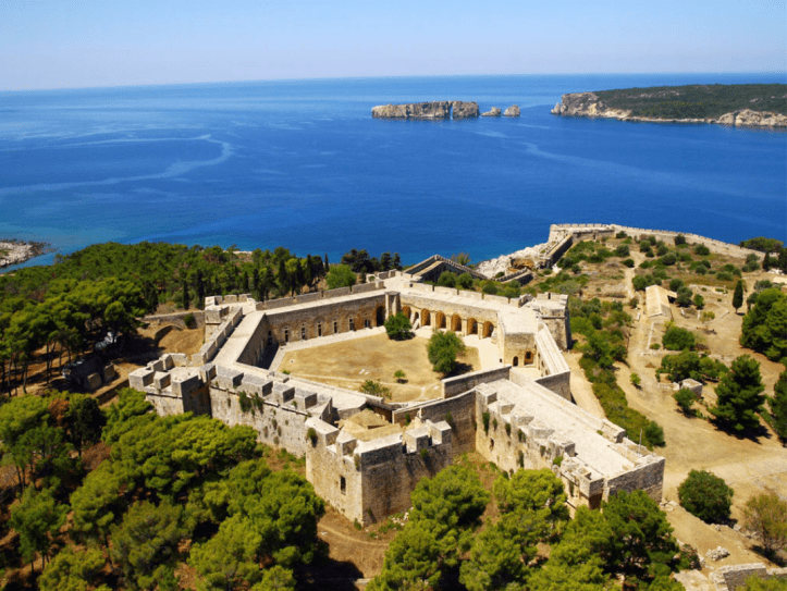 Il nuovo castello di Navarino a Pylos