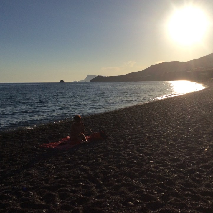 Dyskos al calar del sole