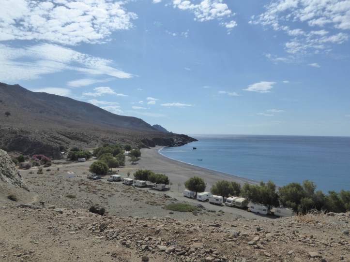 la spiaggia di Tripiti