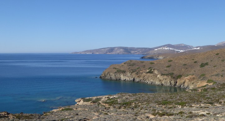 dalla strada Plakes non si vede