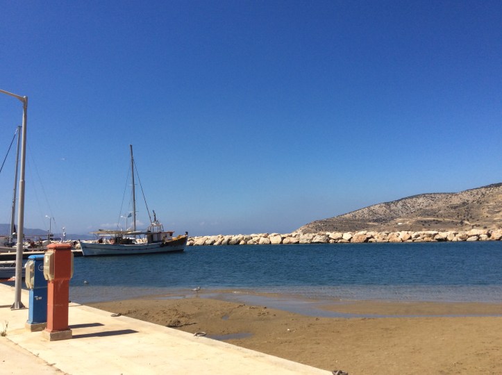 Porto interrato, poco affollato...