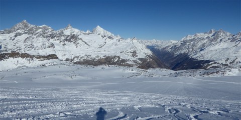 sul Furggletscher scendendo verso Furgg